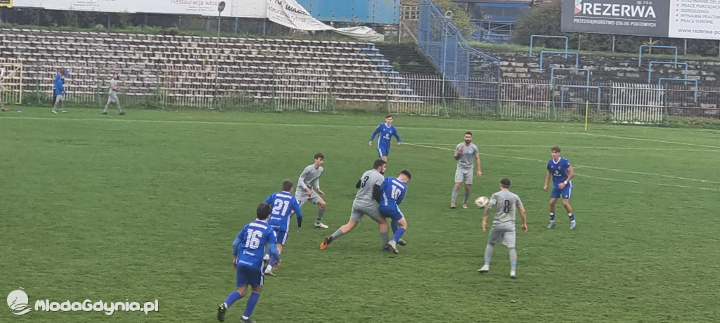 Stoczniowiec Gdańsk - Bałtyk II Gdynia 1:1 05.11.2022