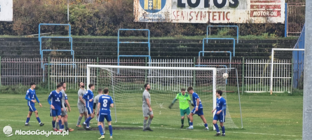 Stoczniowiec Gdańsk - Bałtyk II Gdynia 1:1 05.11.2022