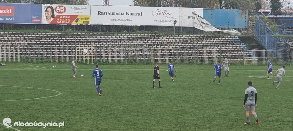 Stoczniowiec Gdańsk - Bałtyk II Gdynia 1:1 05.11.2022