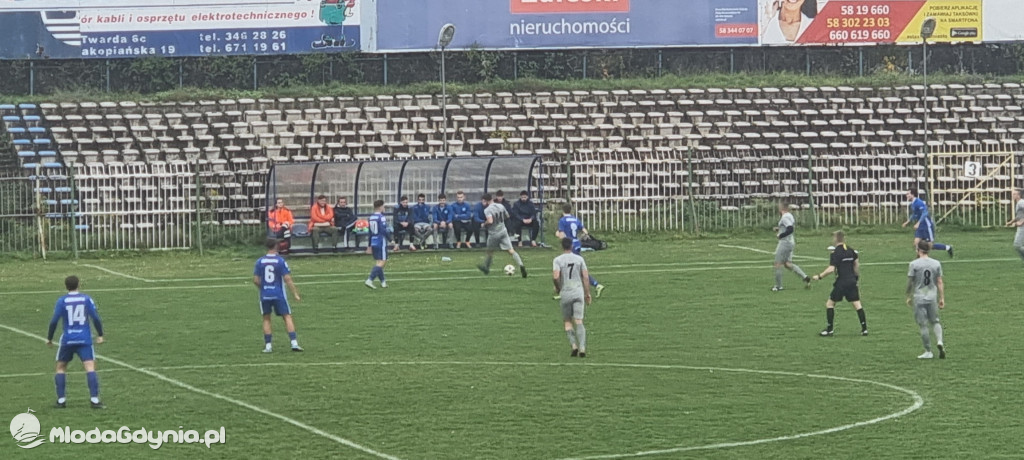 Stoczniowiec Gdańsk - Bałtyk II Gdynia 1:1 05.11.2022