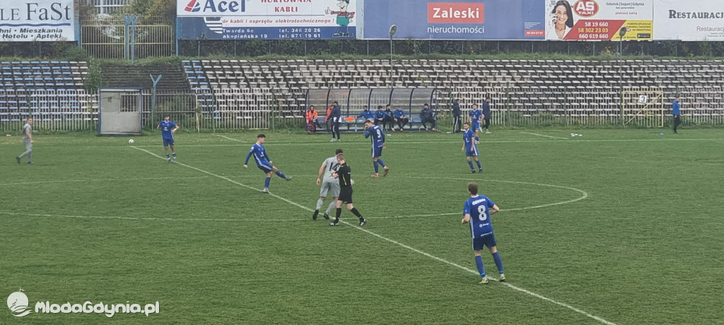 Stoczniowiec Gdańsk - Bałtyk II Gdynia 1:1 05.11.2022