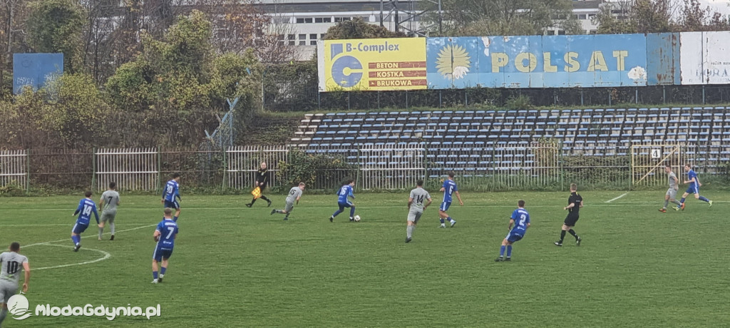 Stoczniowiec Gdańsk - Bałtyk II Gdynia 1:1 05.11.2022