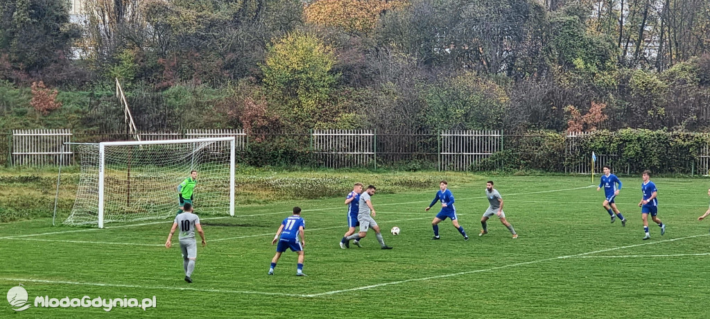 Stoczniowiec Gdańsk - Bałtyk II Gdynia 1:1 05.11.2022
