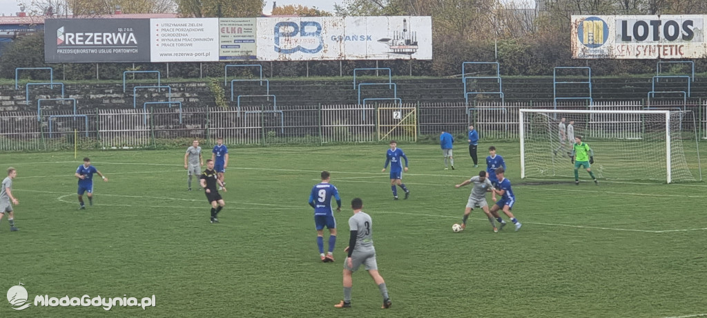 Stoczniowiec Gdańsk - Bałtyk II Gdynia 1:1 05.11.2022