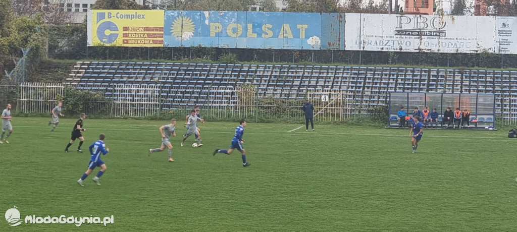 Stoczniowiec Gdańsk - Bałtyk II Gdynia 1:1 05.11.2022
