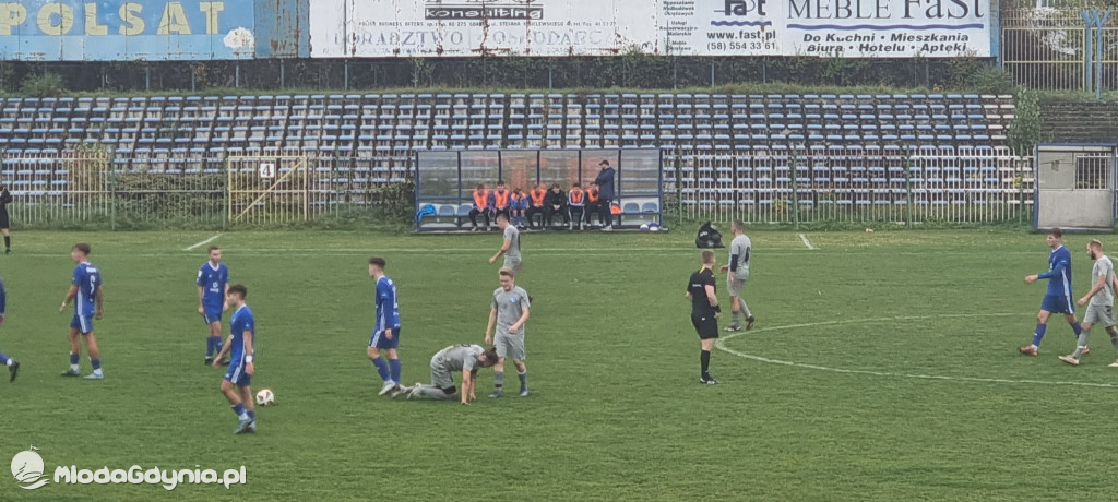 Stoczniowiec Gdańsk - Bałtyk II Gdynia 1:1 05.11.2022