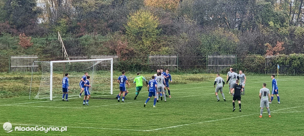 Stoczniowiec Gdańsk - Bałtyk II Gdynia 1:1 05.11.2022