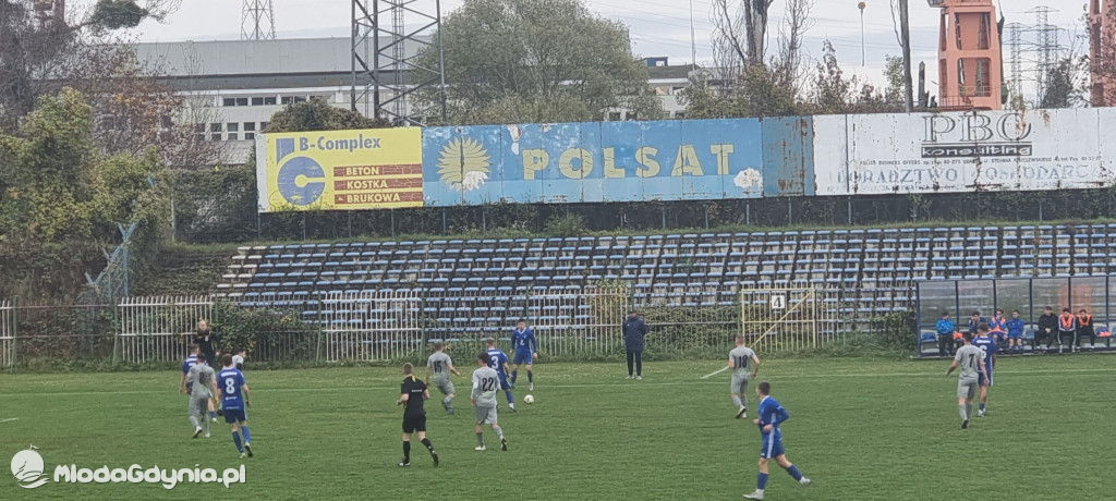Stoczniowiec Gdańsk - Bałtyk II Gdynia 1:1 05.11.2022