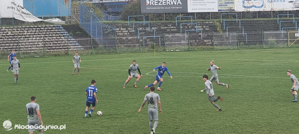 Stoczniowiec Gdańsk - Bałtyk II Gdynia 1:1 05.11.2022