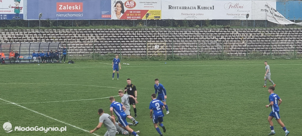 Stoczniowiec Gdańsk - Bałtyk II Gdynia 1:1 05.11.2022