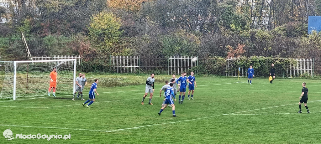 Stoczniowiec Gdańsk - Bałtyk II Gdynia 1:1 05.11.2022