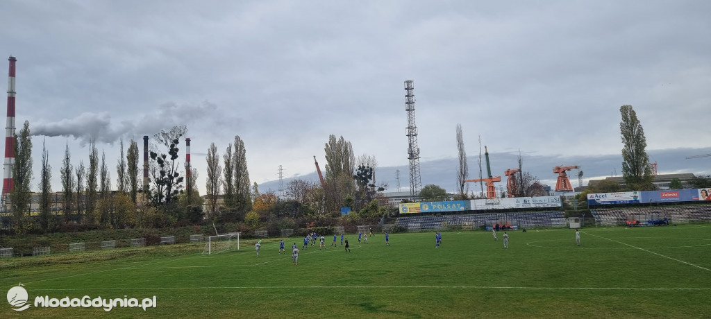 Stoczniowiec Gdańsk - Bałtyk II Gdynia 1:1 05.11.2022