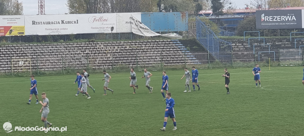 Stoczniowiec Gdańsk - Bałtyk II Gdynia 1:1 05.11.2022