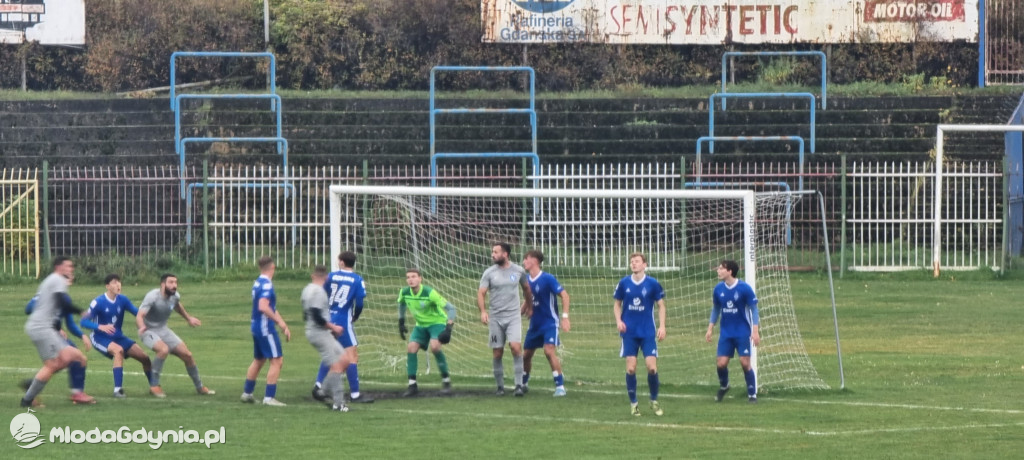 Stoczniowiec Gdańsk - Bałtyk II Gdynia 1:1 05.11.2022
