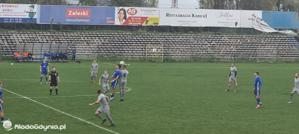 Stoczniowiec Gdańsk - Bałtyk II Gdynia 1:1 05.11.2022