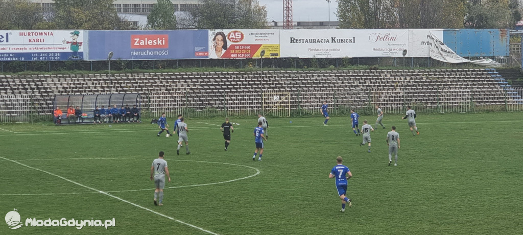 Stoczniowiec Gdańsk - Bałtyk II Gdynia 1:1 05.11.2022