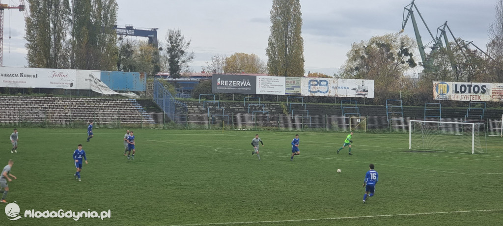 Stoczniowiec Gdańsk - Bałtyk II Gdynia 1:1 05.11.2022