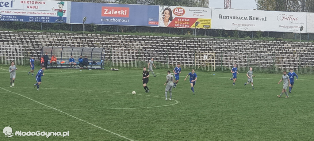 Stoczniowiec Gdańsk - Bałtyk II Gdynia 1:1 05.11.2022