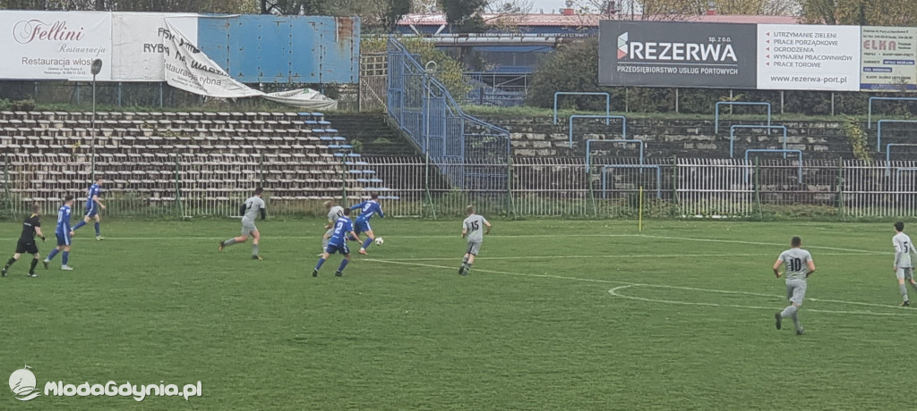 Stoczniowiec Gdańsk - Bałtyk II Gdynia 1:1 05.11.2022