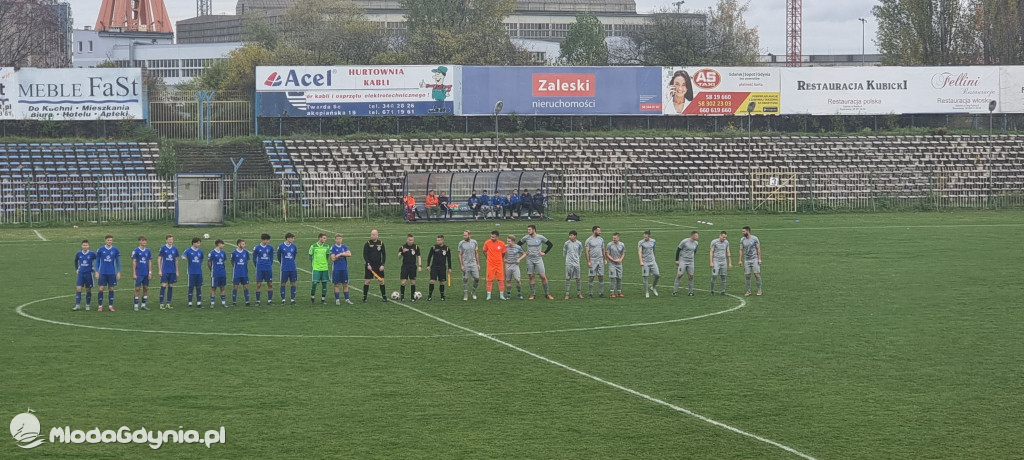 Stoczniowiec Gdańsk - Bałtyk II Gdynia 1:1 05.11.2022