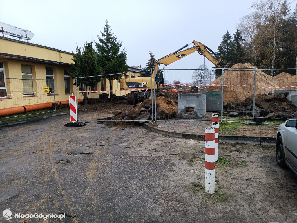 Czarne -  Strzelecka zamknięta, Pomorska w przebudowie