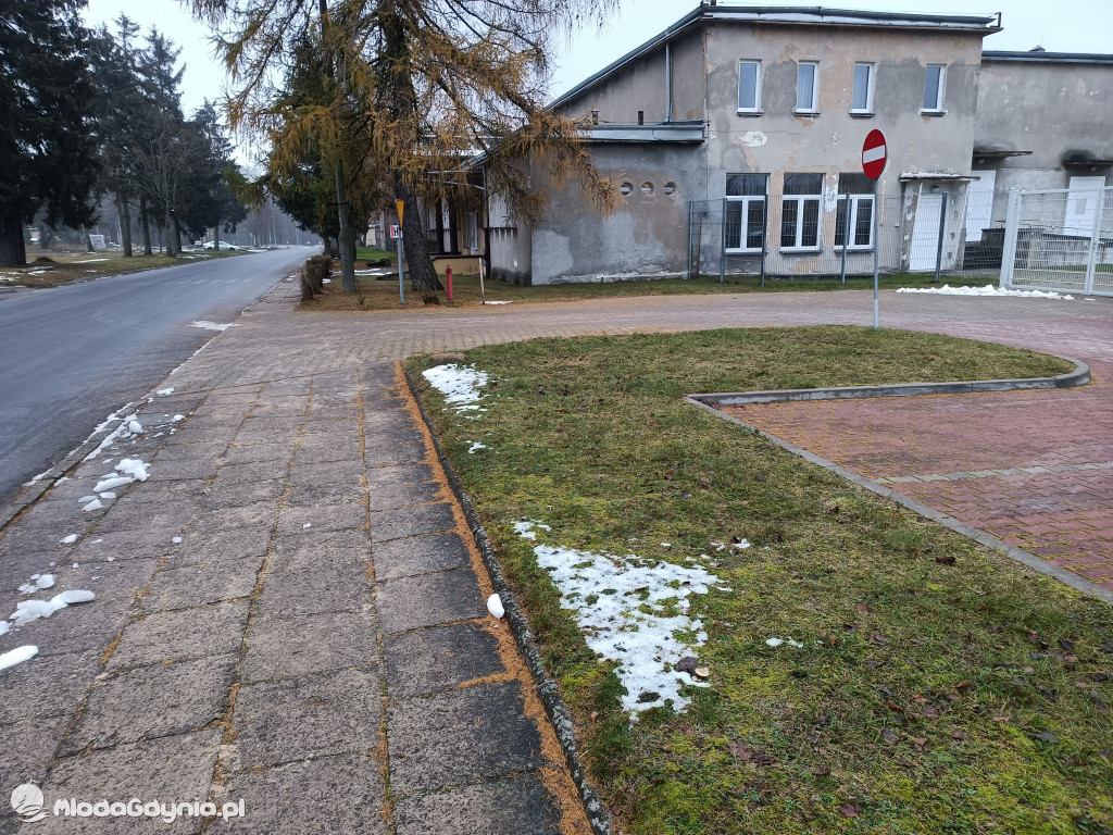 Czarne -  Strzelecka zamknięta, Pomorska w przebudowie