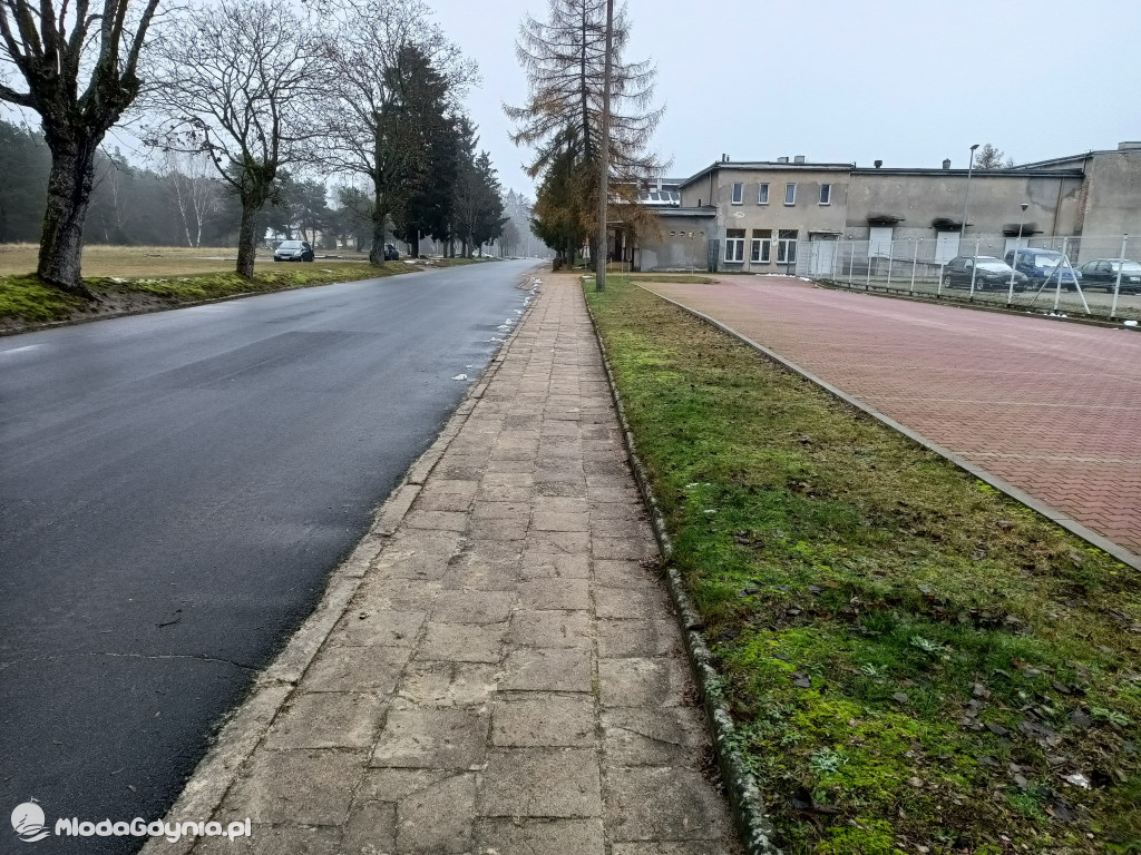 Czarne -  Strzelecka zamknięta, Pomorska w przebudowie