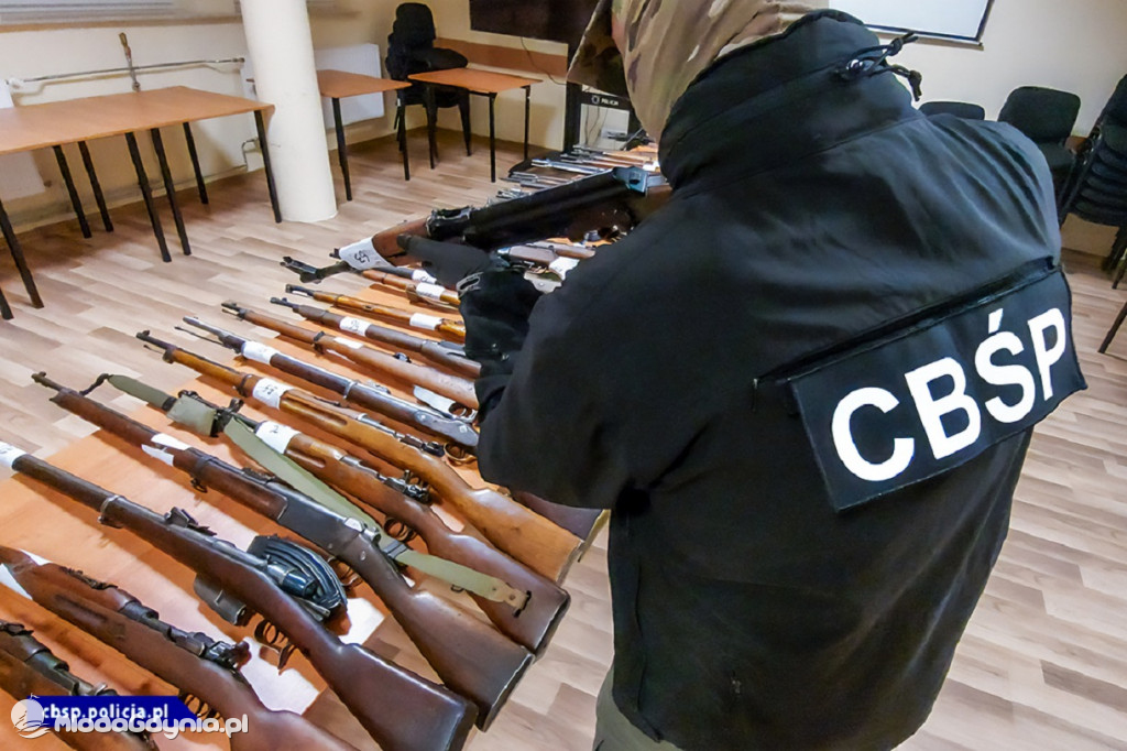 CBŚP - Przejęcie nielegalnej broni