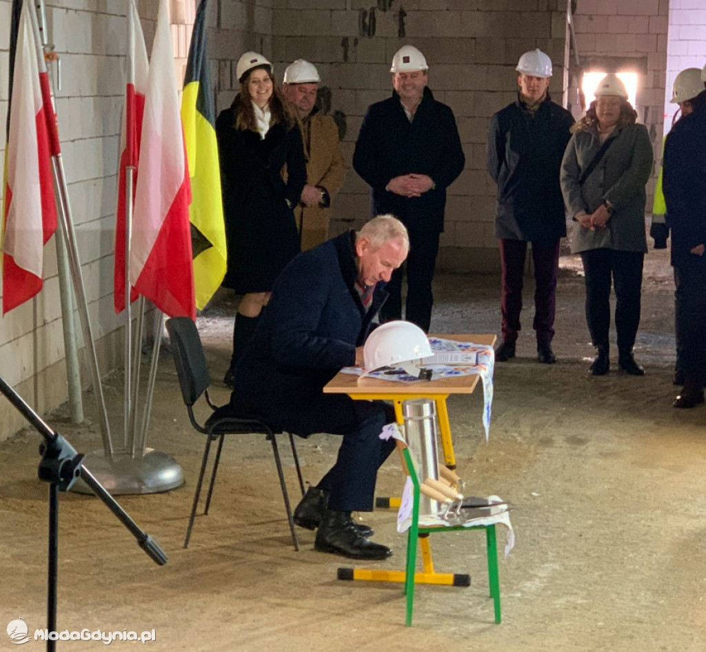 Banino - szkoła podstawowa w budowie 06.02.2023