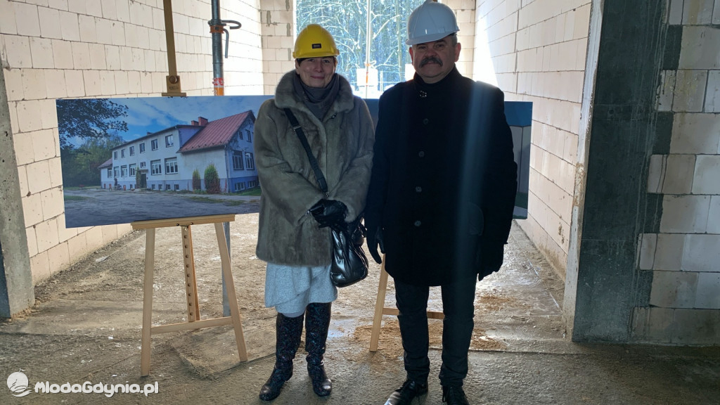 Banino - szkoła podstawowa w budowie 06.02.2023