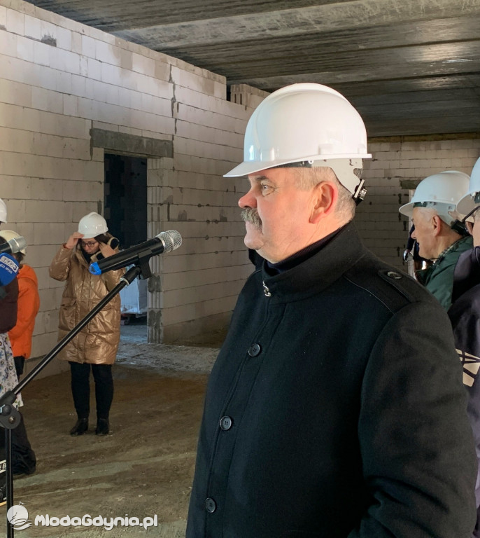 Banino - szkoła podstawowa w budowie 06.02.2023