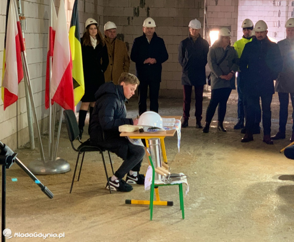 Banino - szkoła podstawowa w budowie 06.02.2023