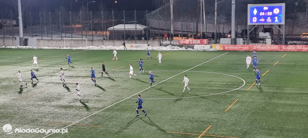 Bałtyk Gdynia - Błękitni Stargard 11.03.2023  0:3