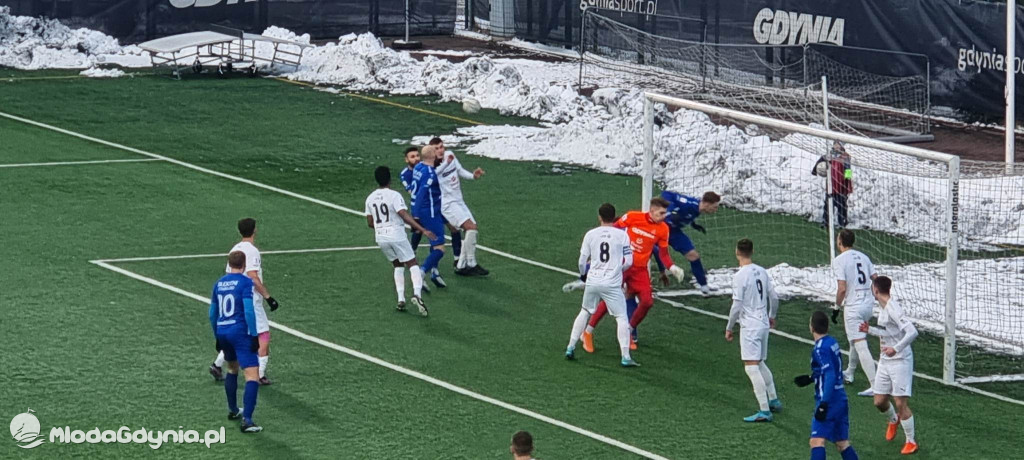 Bałtyk Gdynia - Błękitni Stargard 11.03.2023  0:3