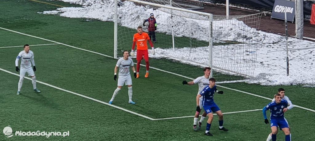Bałtyk Gdynia - Błękitni Stargard 11.03.2023  0:3
