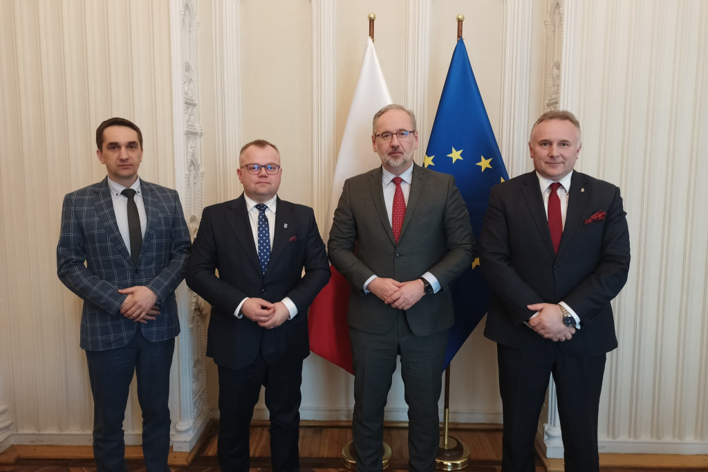 U ministra zdrowia Marcin Birosz, Krzysztof Michałowski, Marcin Szulc