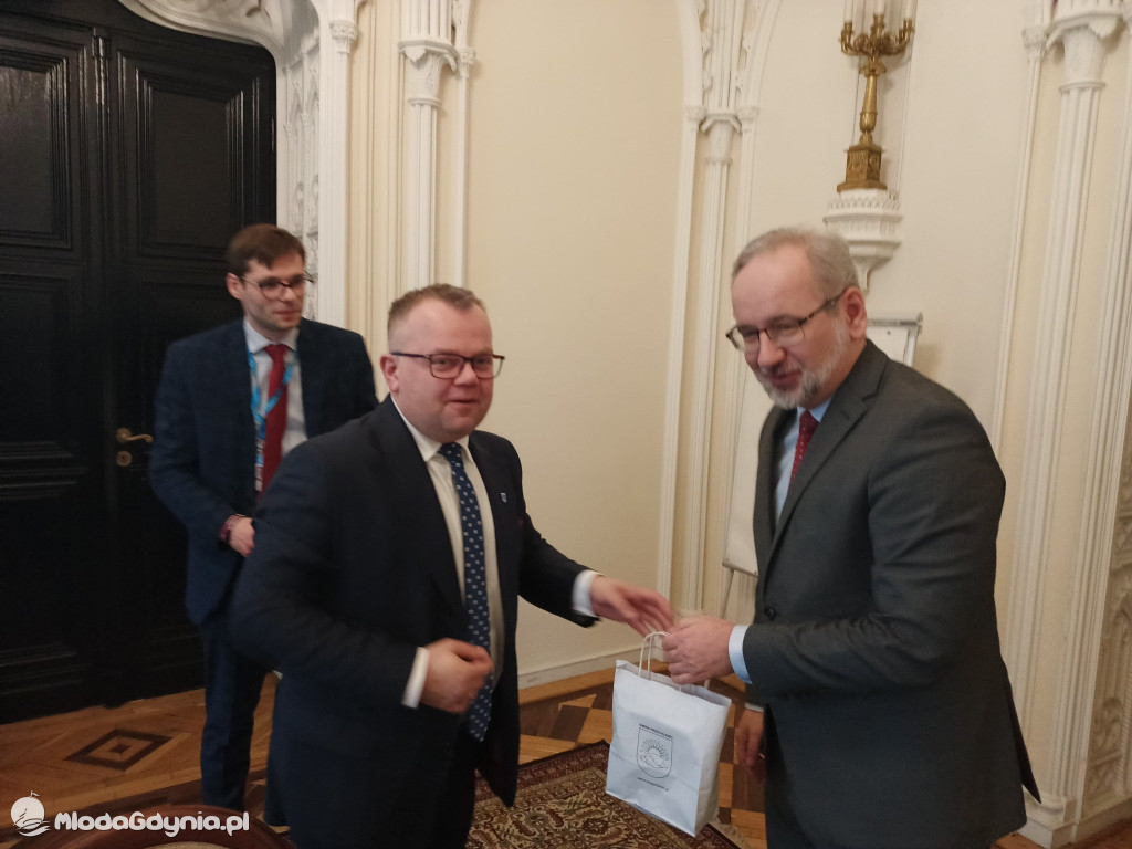 U ministra zdrowia Marcin Birosz, Krzysztof Michałowski, Marcin Szulc