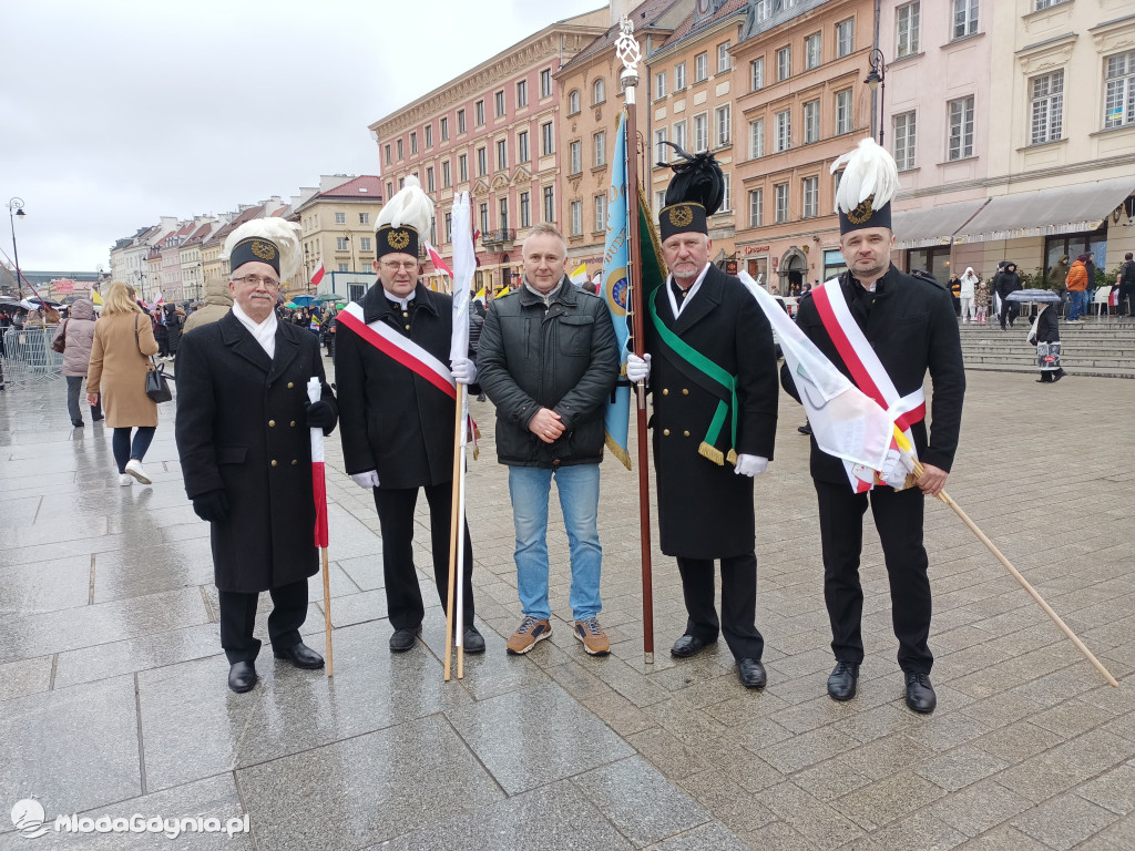 Marsz Papieski - 2 kwietnia 2023 Warszawa - Klub Gazety Polskiej Czarne