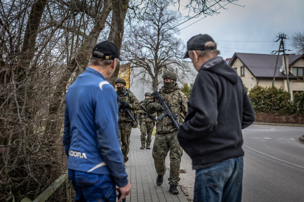 Pomorscy terytorialsi odbili szkołę z rąk dywersantów
