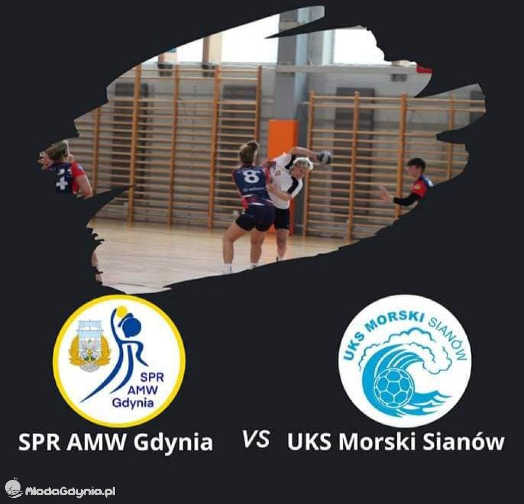 SPR AMW Gdynia - UKS Morski Sianów 28:33