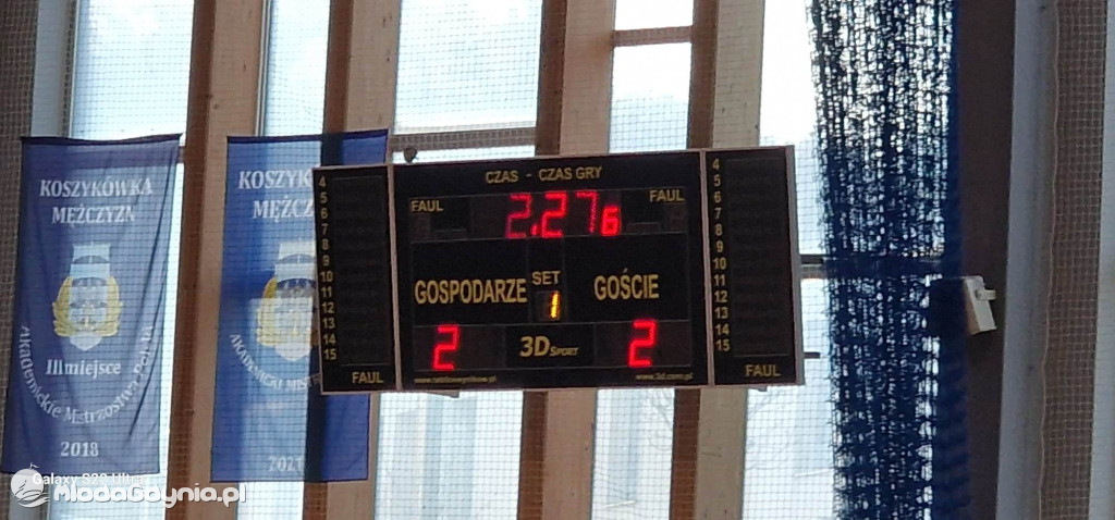 SPR AMW Gdynia - UKS Morski Sianów 28:33