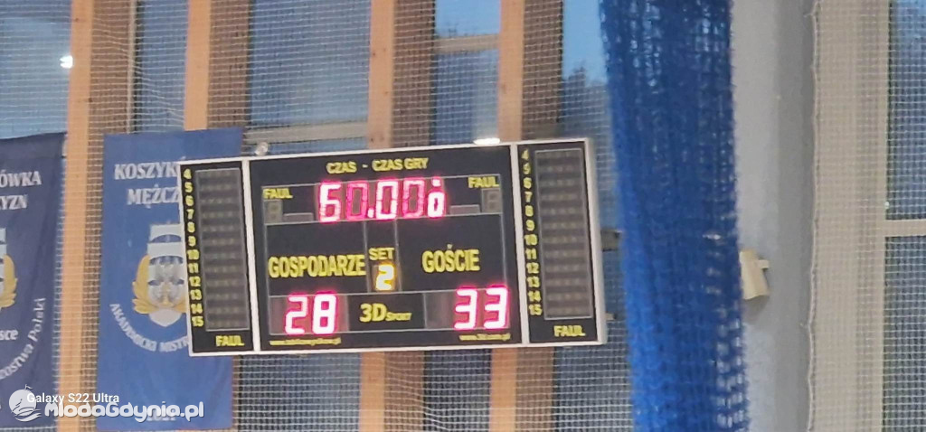 SPR AMW Gdynia - UKS Morski Sianów 28:33