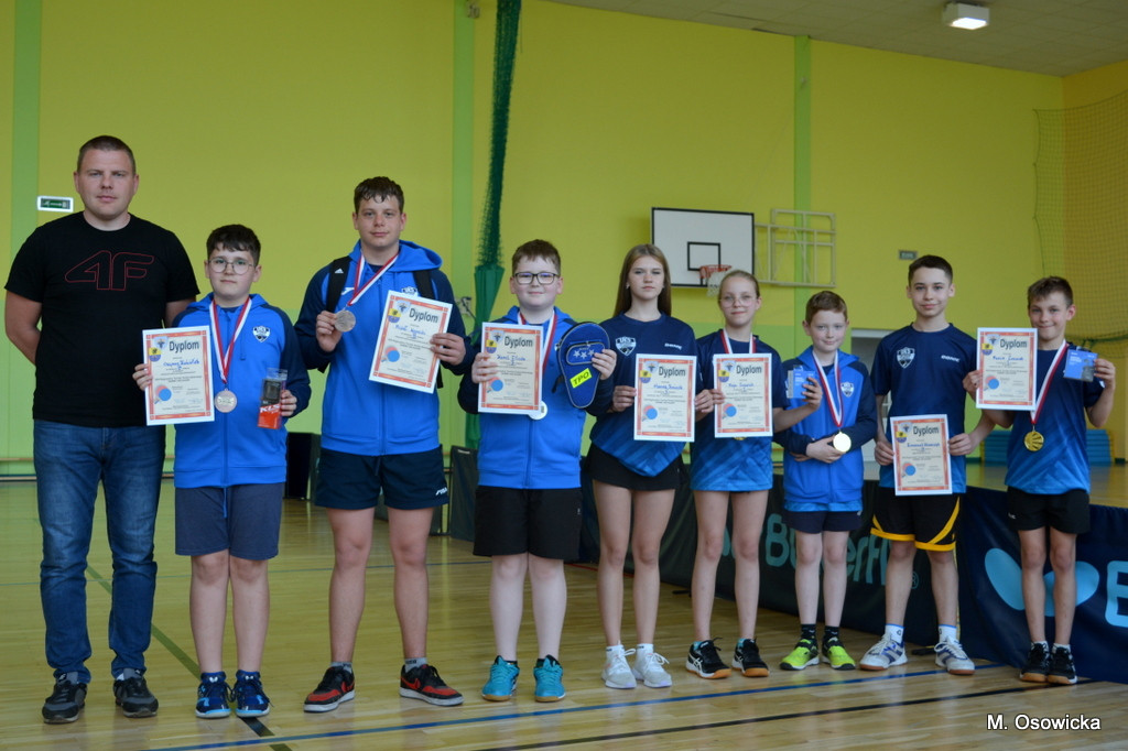 XXII Regionalny Turniej Tenisa Stołowego 