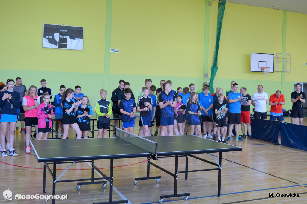 XXII Regionalny Turniej Tenisa Stołowego 