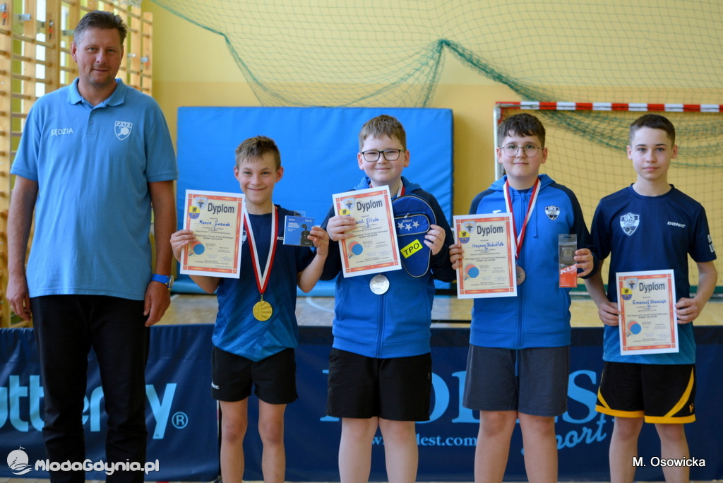 XXII Regionalny Turniej Tenisa Stołowego 