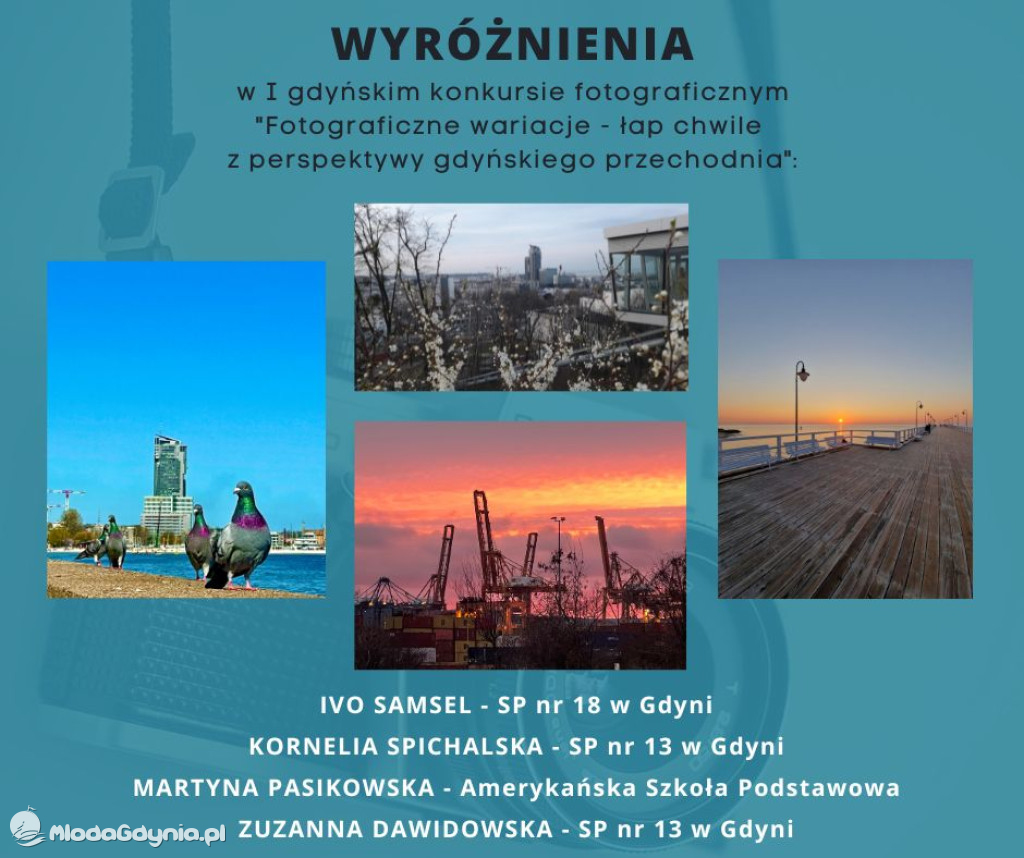 I GDYŃSKI KONKURS '' FOTOGRAFICZNE WARIACJE - łap chwile z perspektywy gdyńskiego przechodnia''