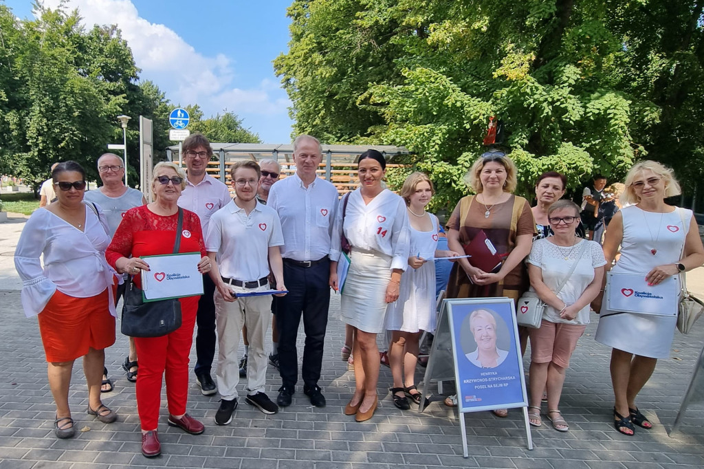 KO zbiórka podpisów - Krzywonos, Nowacka, Rybicki
