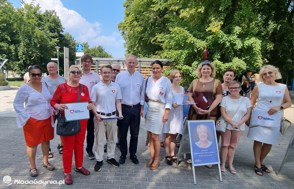 KO zbiórka podpisów - Krzywonos, Nowacka, Rybicki