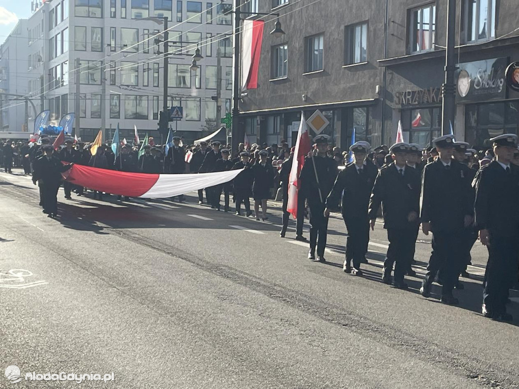 Gdyńska Parada Niepodległości 11.11.2023
