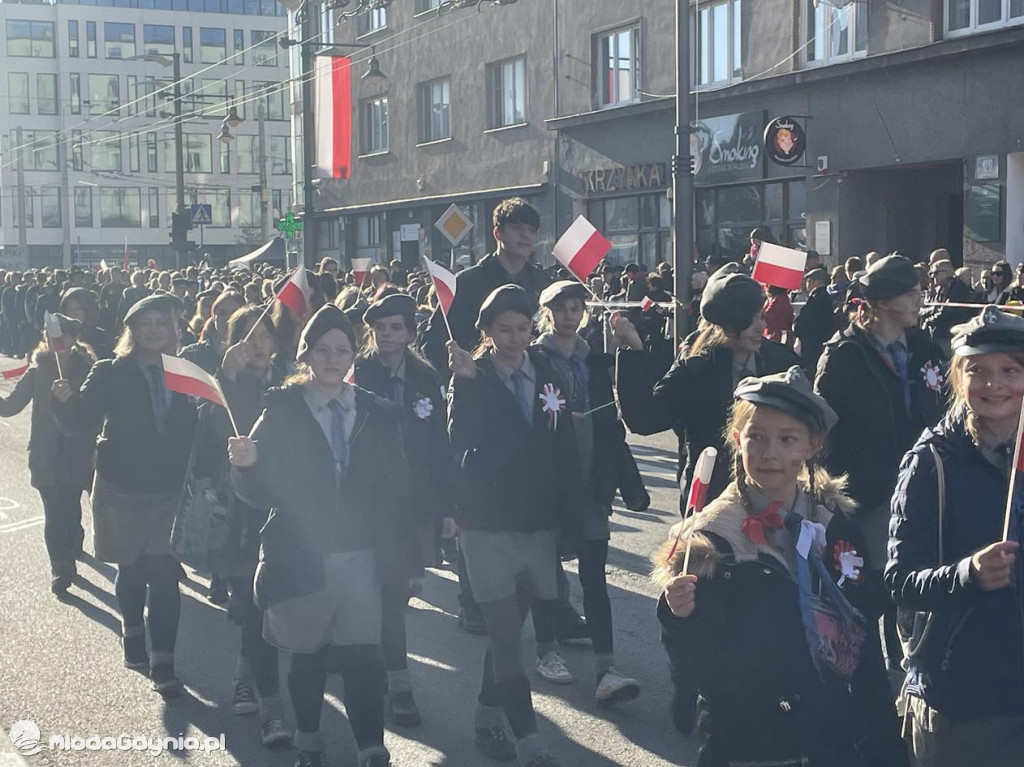 Gdyńska Parada Niepodległości 11.11.2023